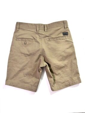 Volcom The Frickin Modern Stretch Short Khaki 5-Pocket Chino Men’s Size 28